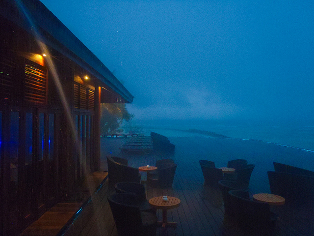 Rain on the Maldives Rain on the Maldives